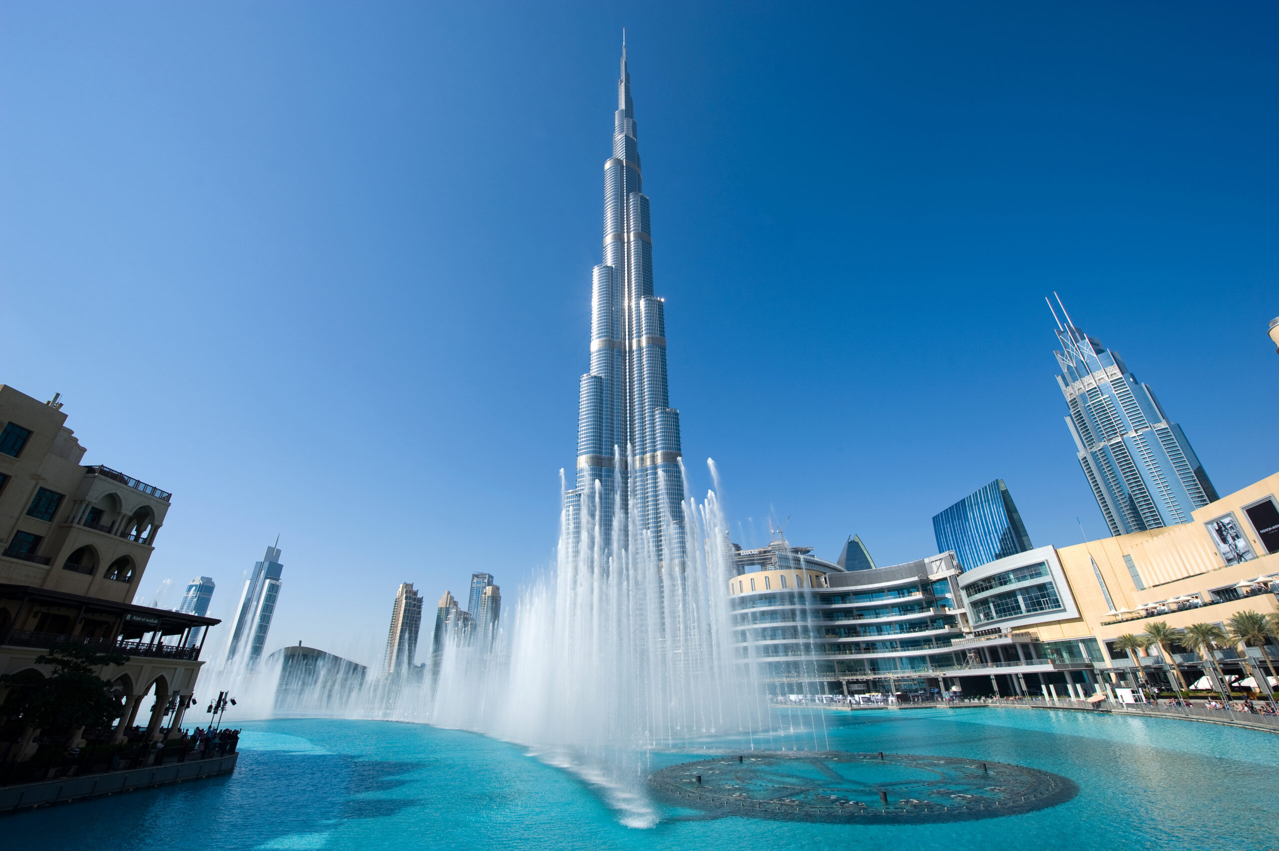  BURJ KHALIFA and DUBAI MALL FOUNTAIN